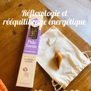 Séance de réflexologie et rééquilibrage